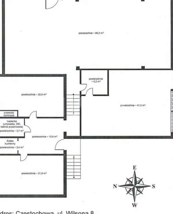Lokal handlowy na  sprzedaż Częstochowa - LOKAL USŁUGOWY 219 M2 CENTRUM