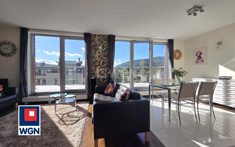 Mieszkanie na  sprzedaż USTROŃ - APARTAMENT Z TARASEM I PANORAMĄ BESKIDÓW